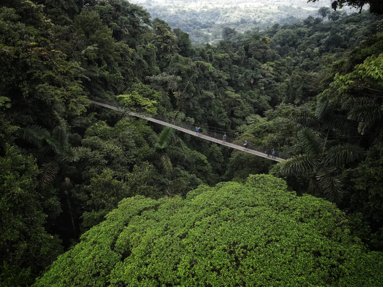 La Fortuna Waterfall, 70-metre cascade into emerald pool, Arenal, Costa Rica